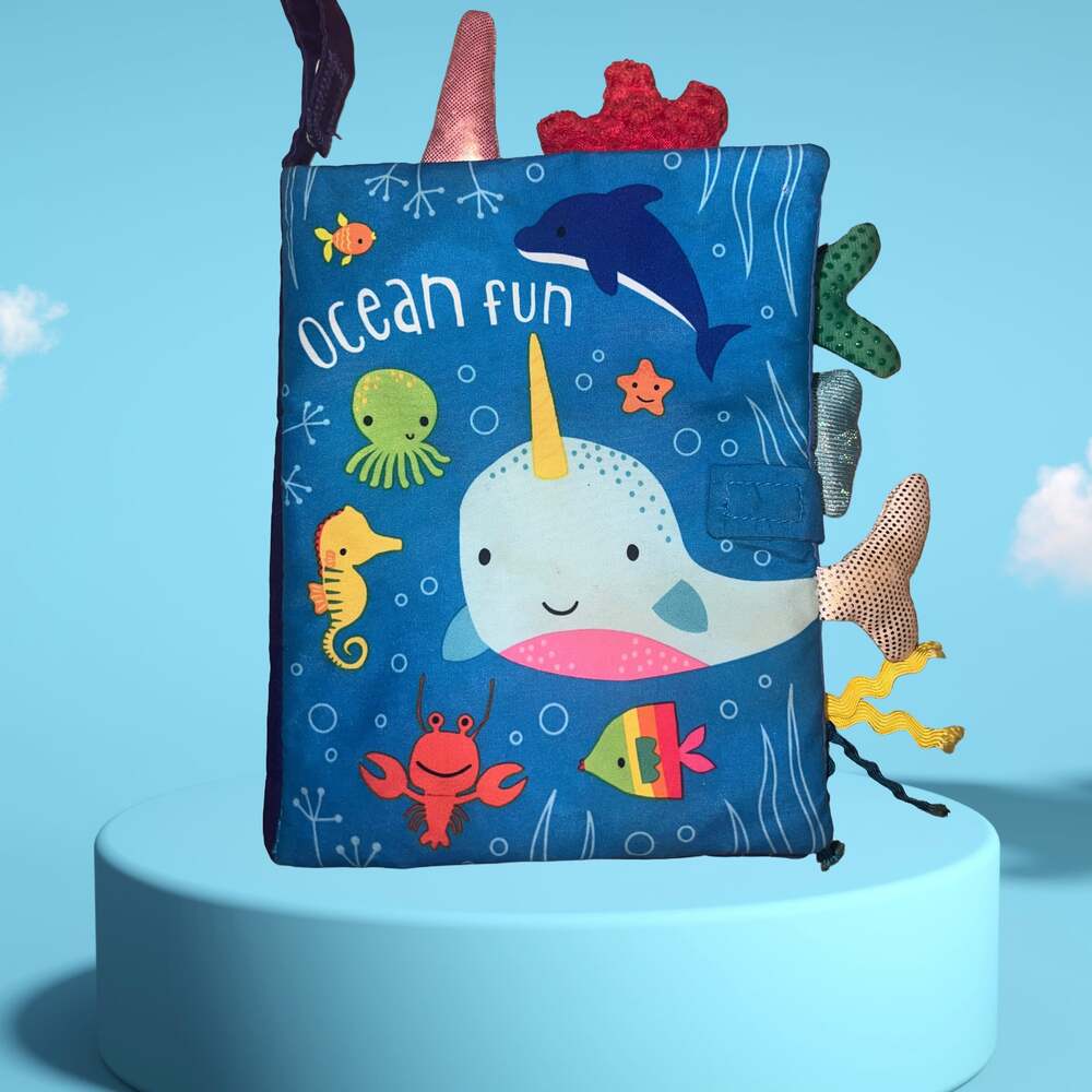 Baby Soft Cloth Book Ocean Fun